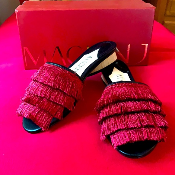 macking J Shoes - MackingJ fringe sandals, summer boho sandals, sz 7